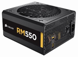 Corsair RM550 Watt Modular Power Supply - Gold Certified *